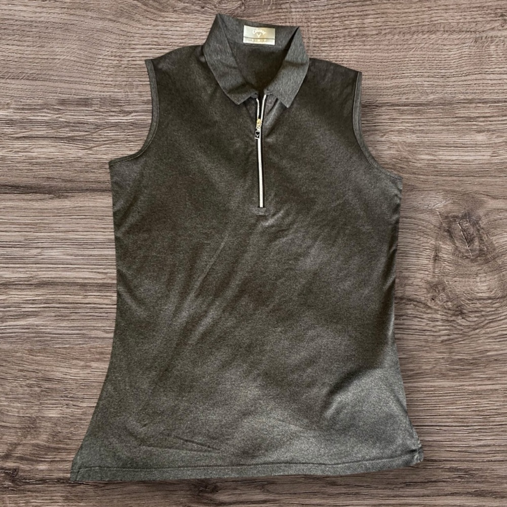 Callaway woman’s sleeveless golf blouse S